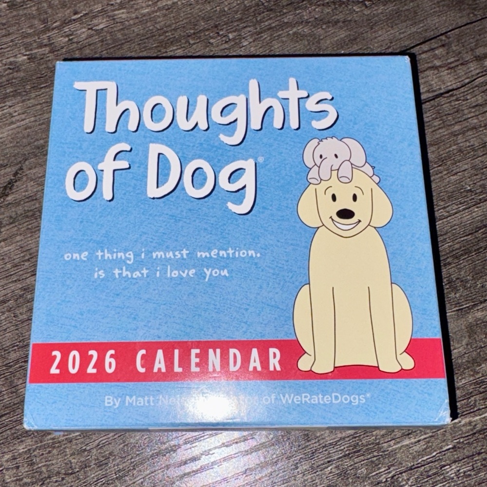 Thoughts of Dog 2026 Calendar